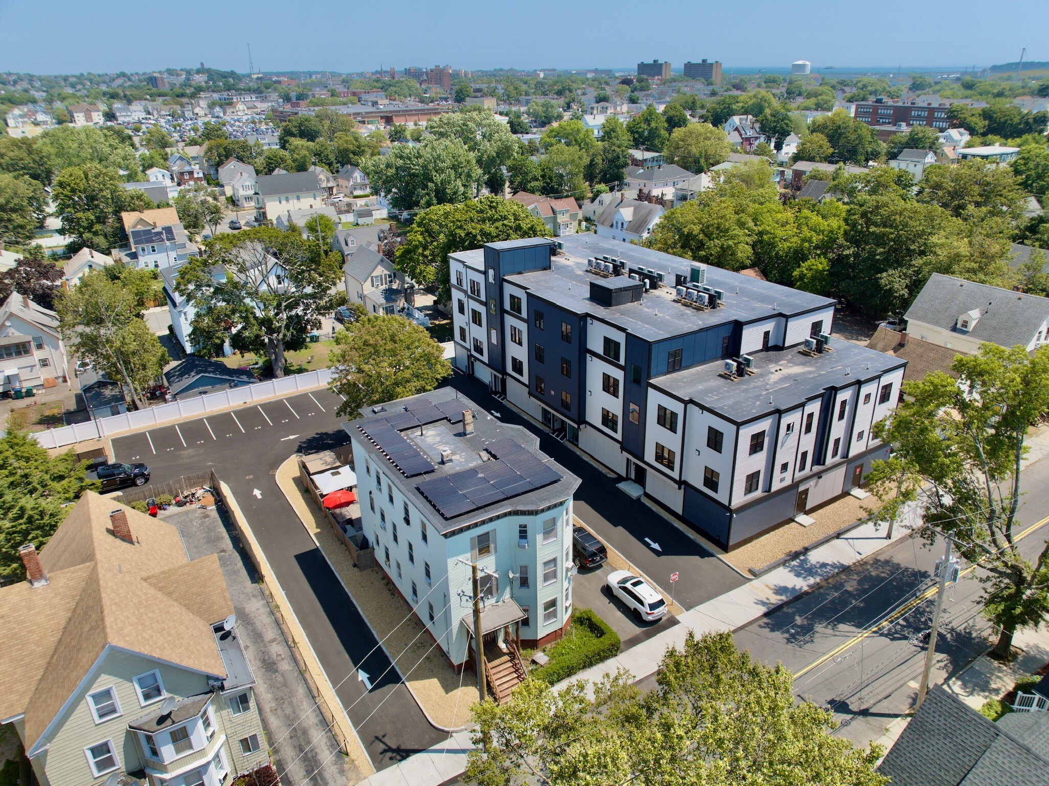 Cottage Street Aerial Auguest 1