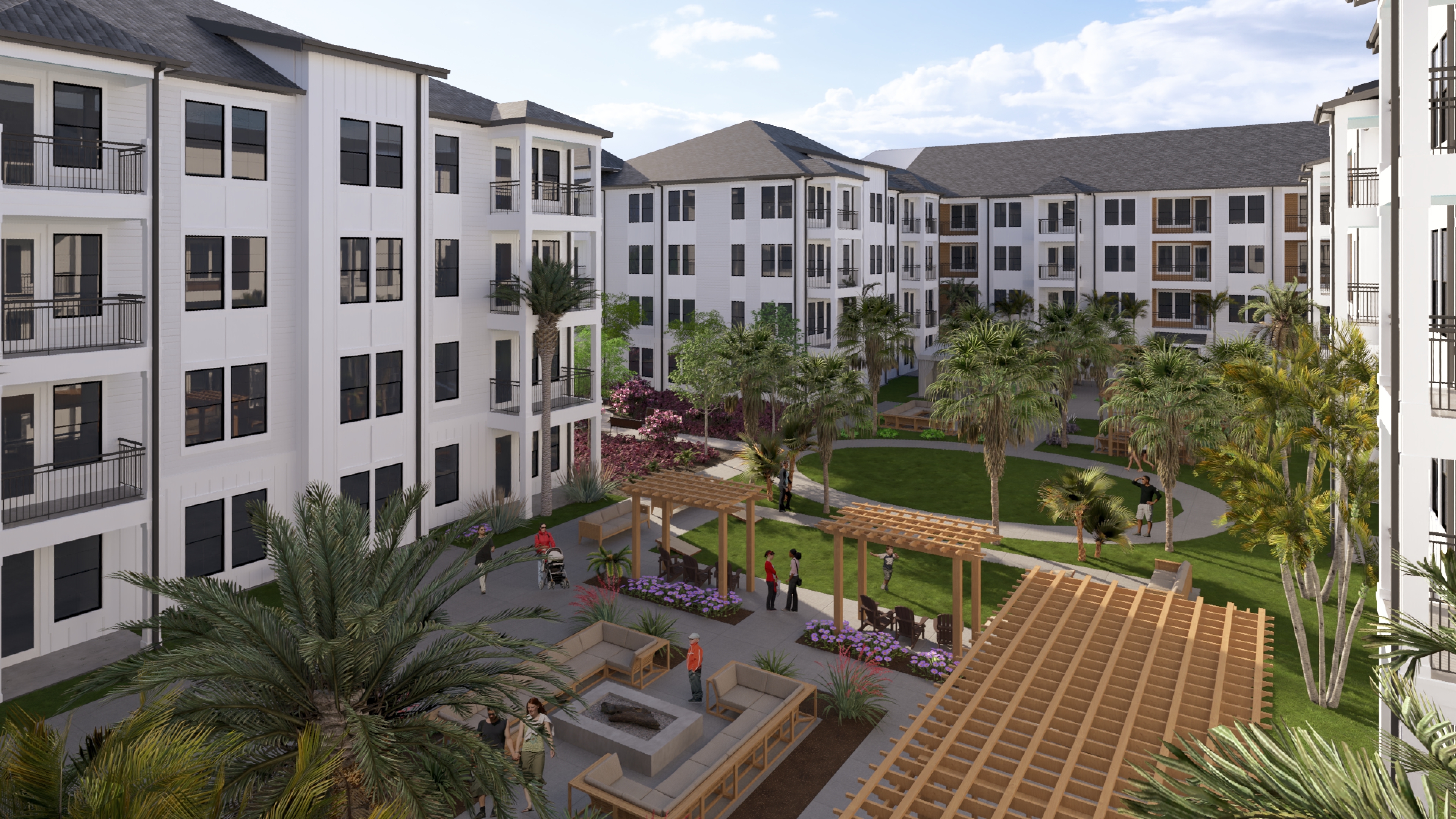 Wildwood Exterior Courtyard